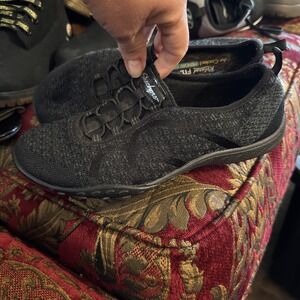 Skechers Breath Easy Opportuknity Charcoal Casual Sneakers Women Size 7